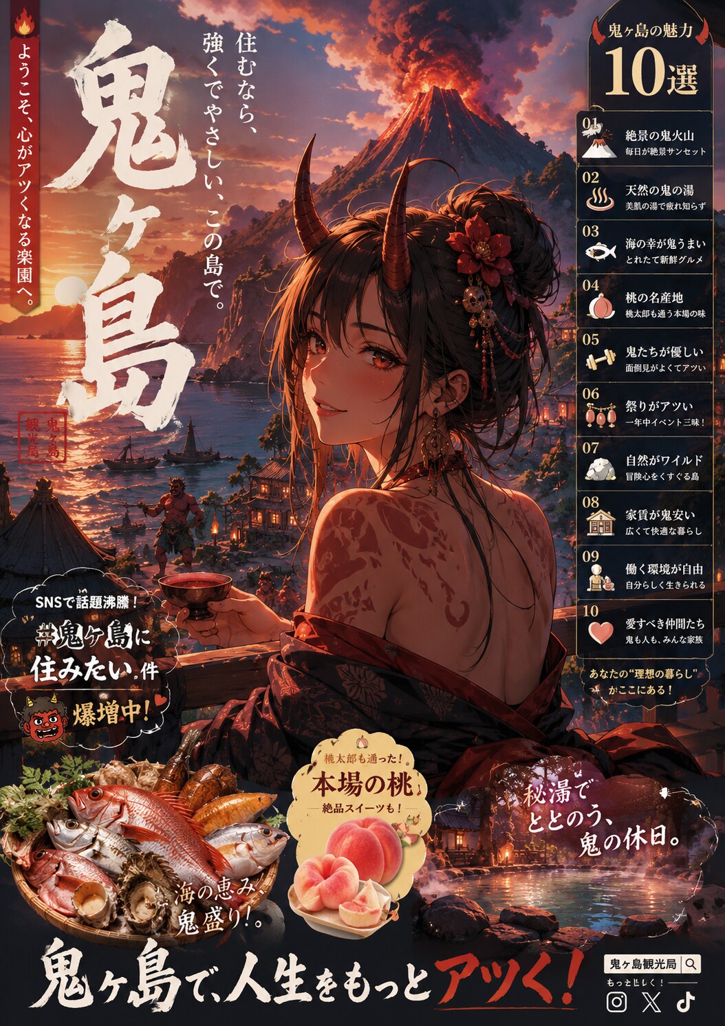 お前も鬼ヶ島に住まないか？