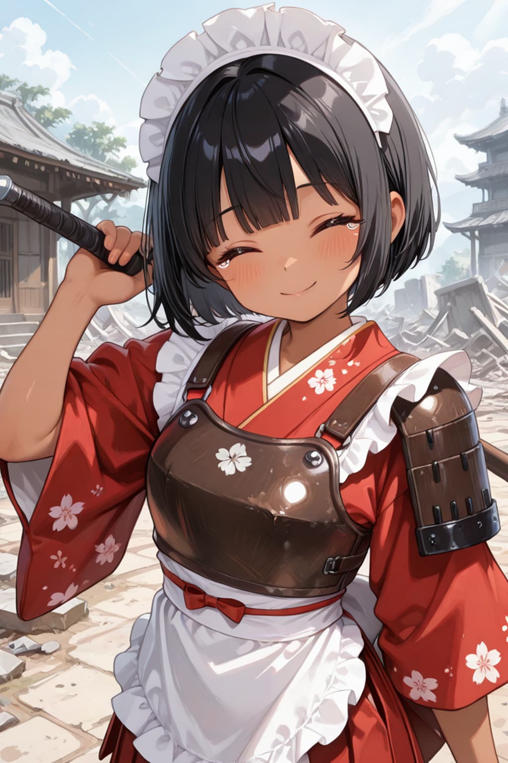 和メイドの鈴ちゃん
