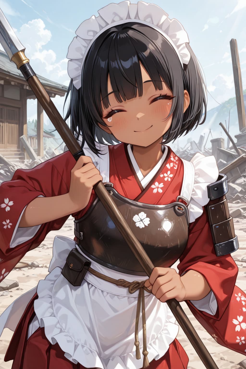 和メイドの鈴ちゃん
