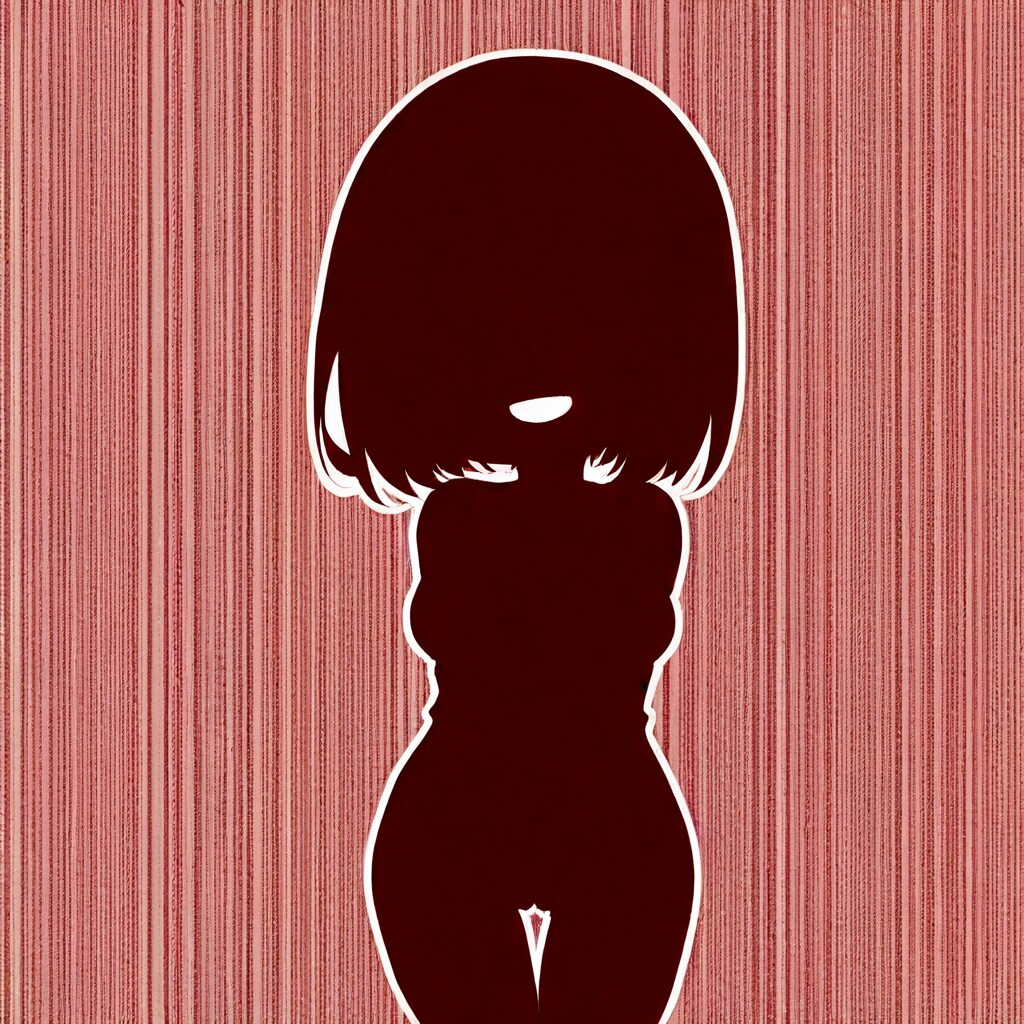 シルエットガール