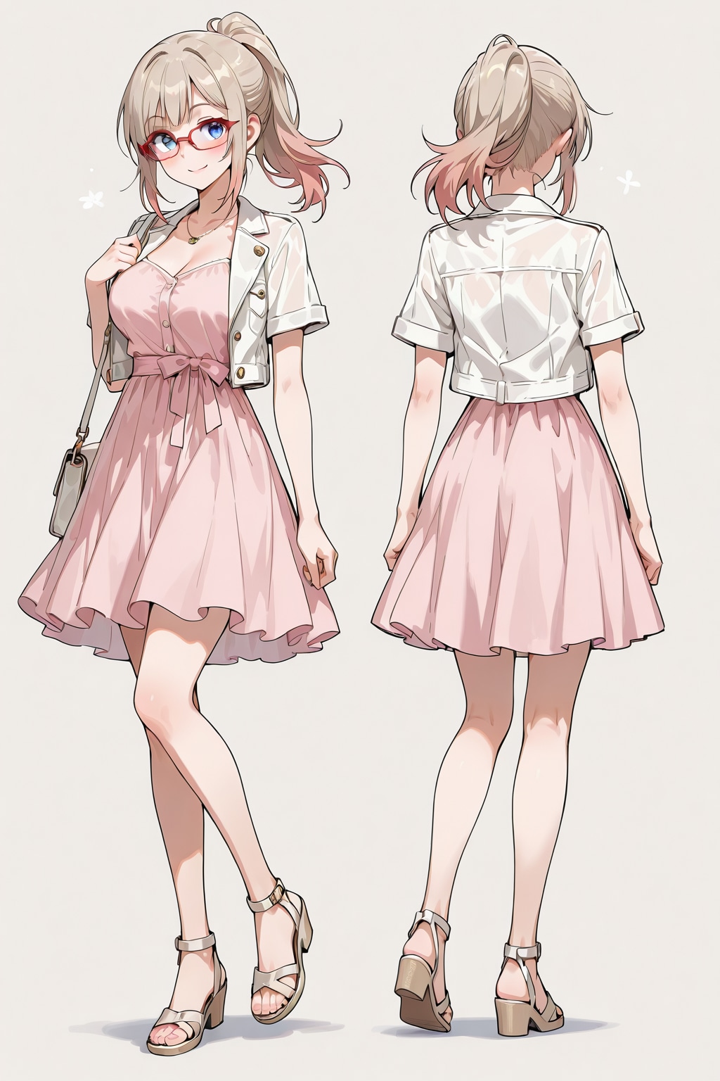 ドレスの上着を求めて