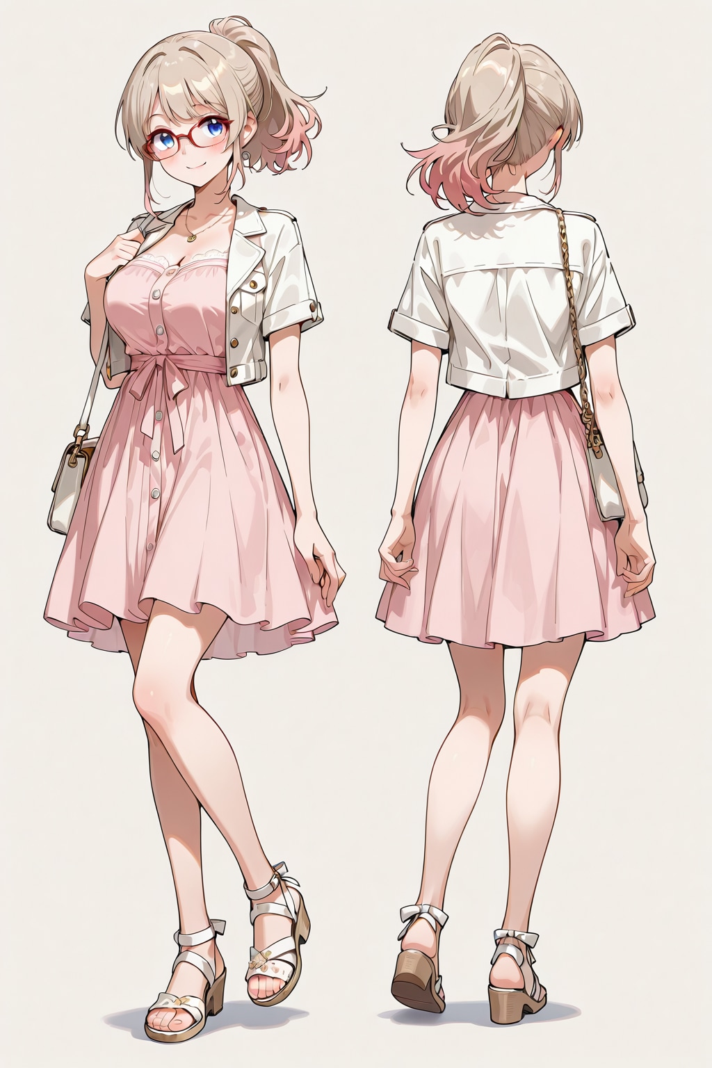 ドレスの上着を求めて