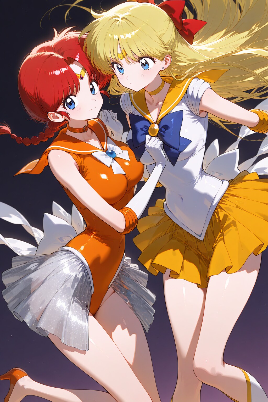 セーラーヴィーナスとセーラーらんまー