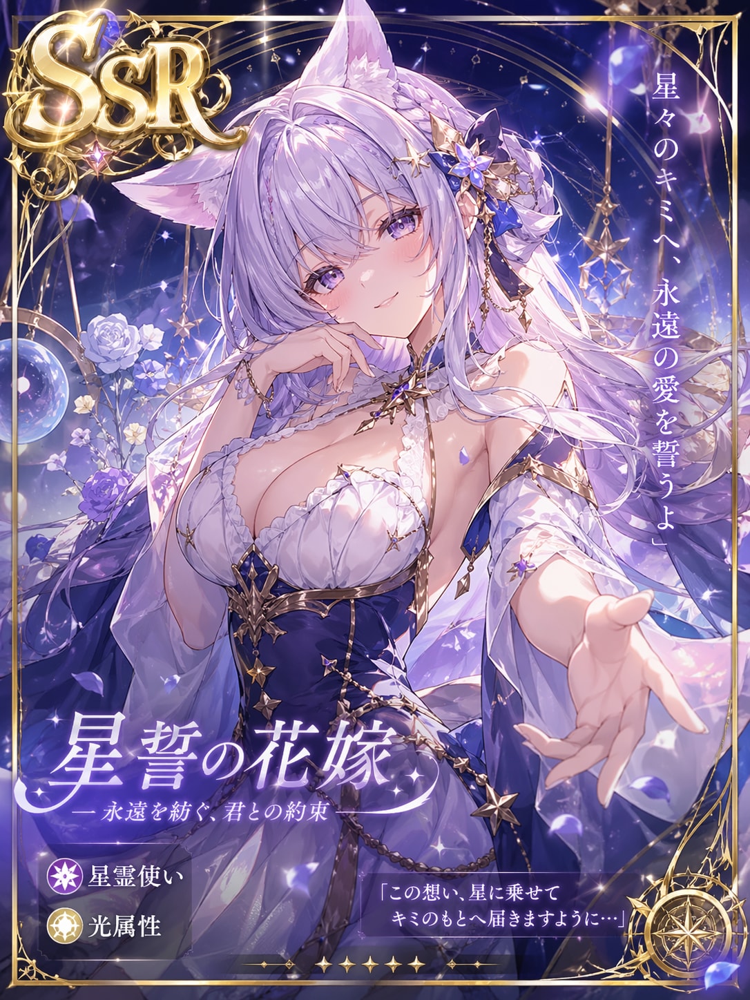 星光の紫光の花嫁、 | の人気AIイラスト・グラビア