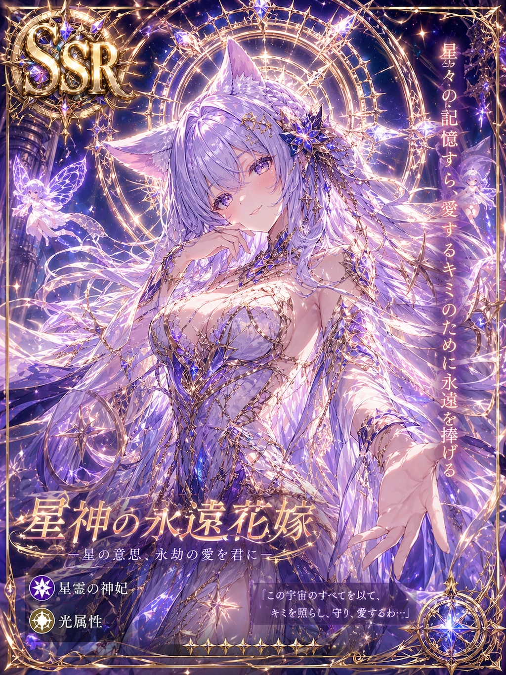 星光の紫光の花嫁、