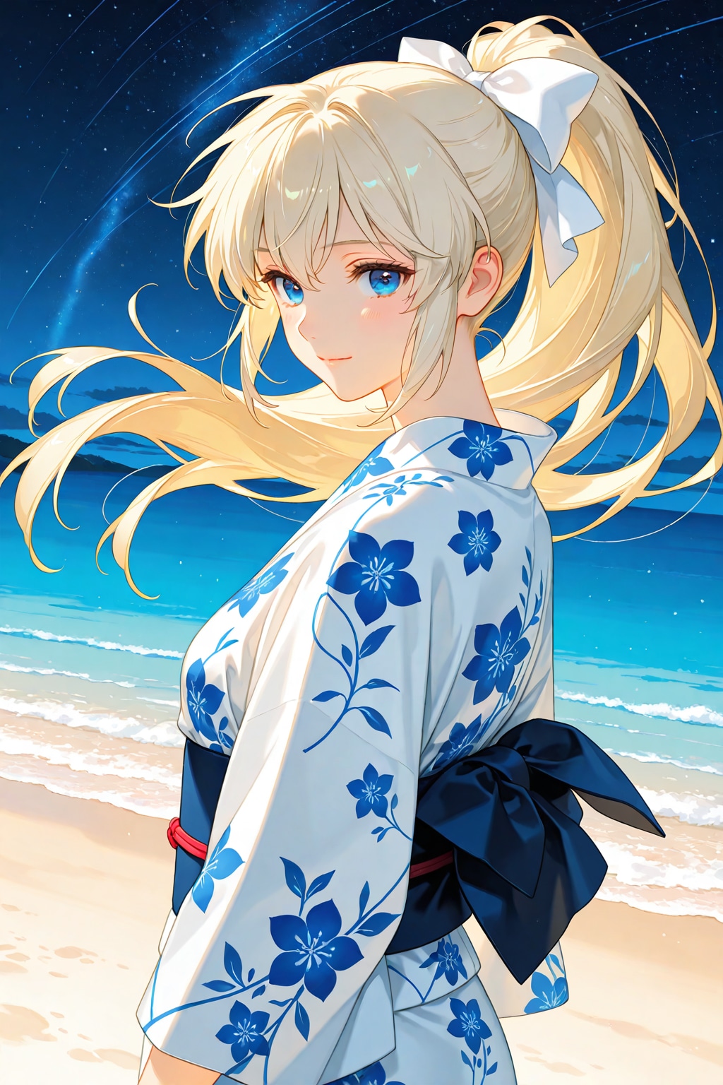 星と海