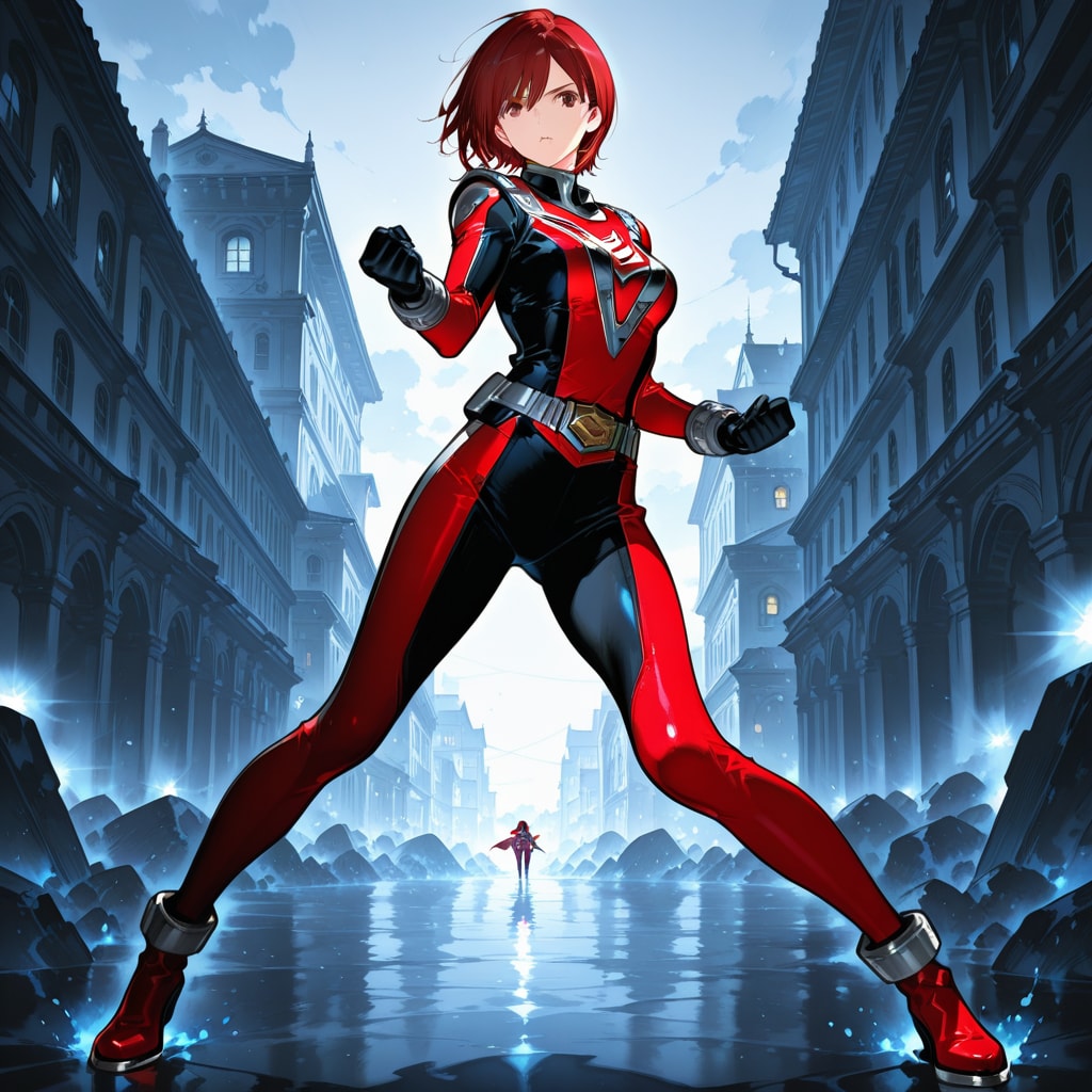 戦隊レッド茜さん