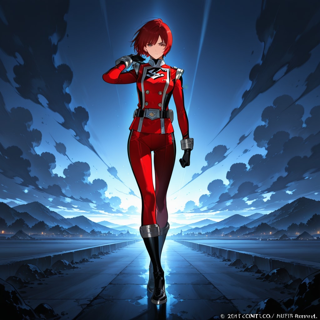 戦隊レッド茜さん