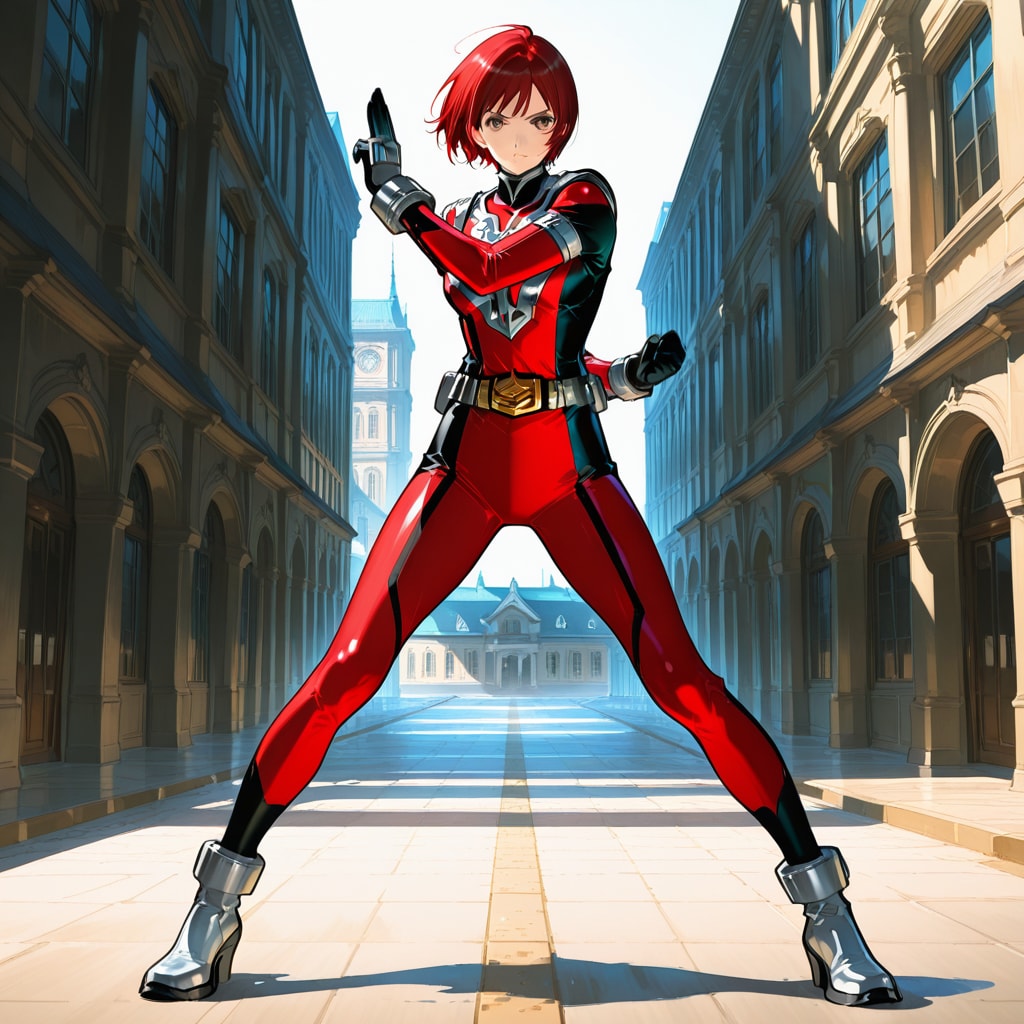 戦隊レッド茜さん