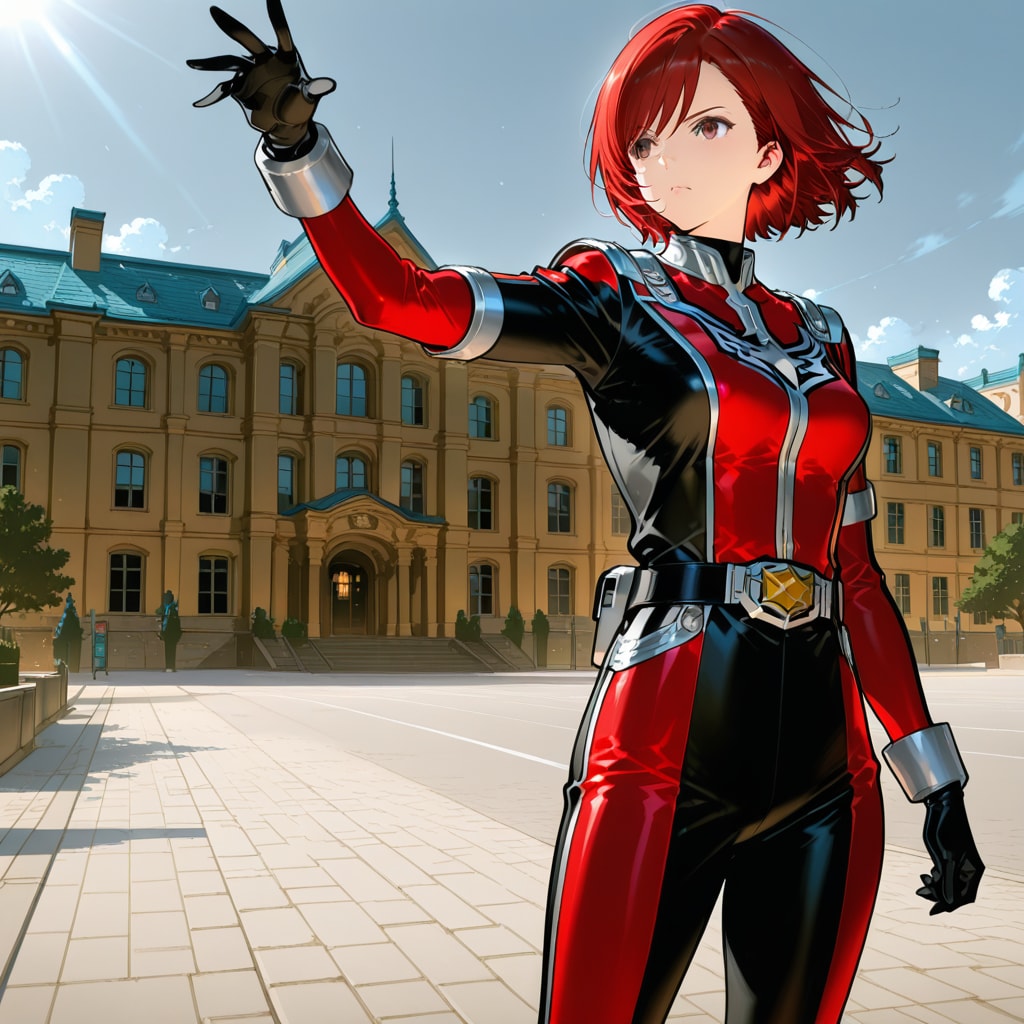 戦隊レッド茜さん