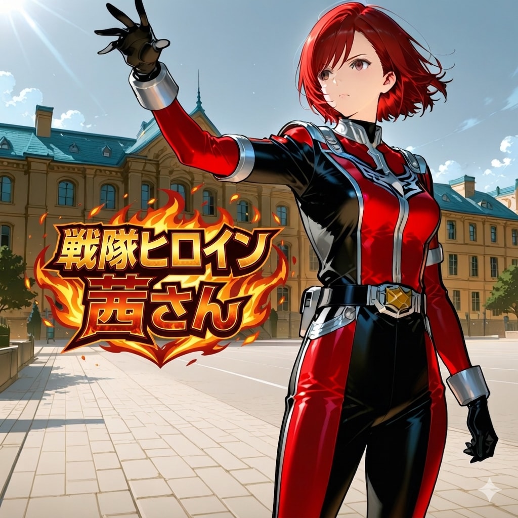 戦隊レッド茜さん