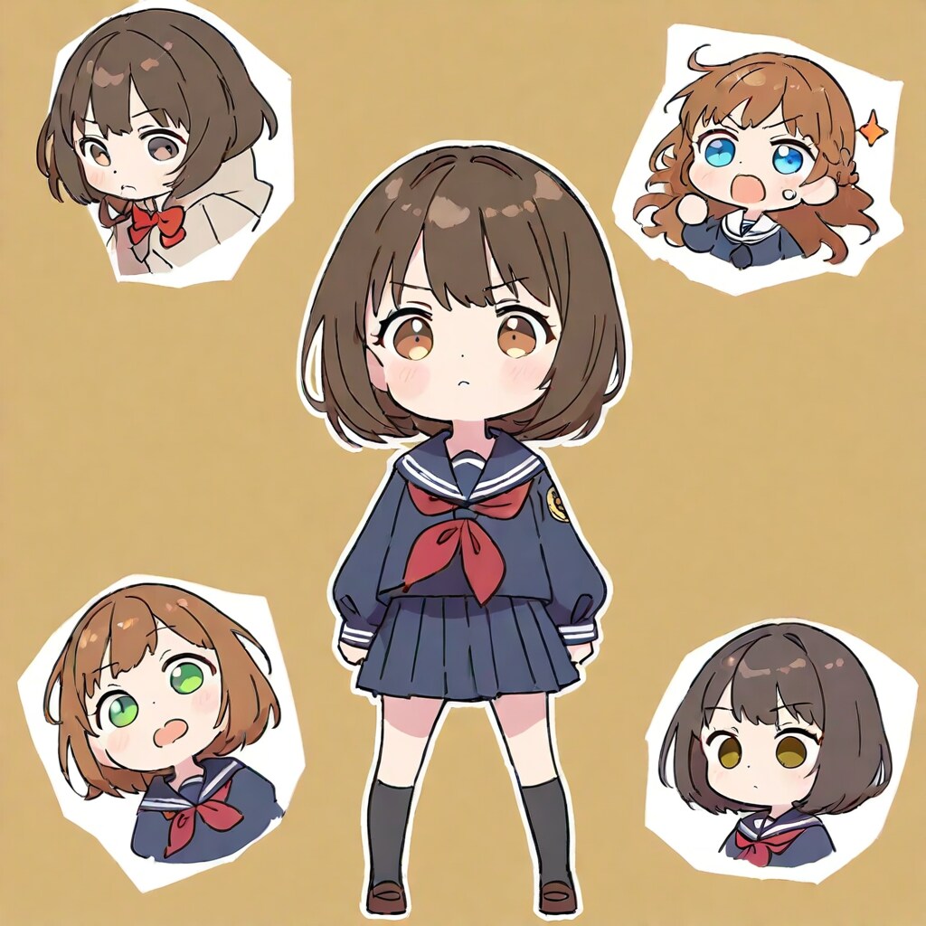 凛とした女学生