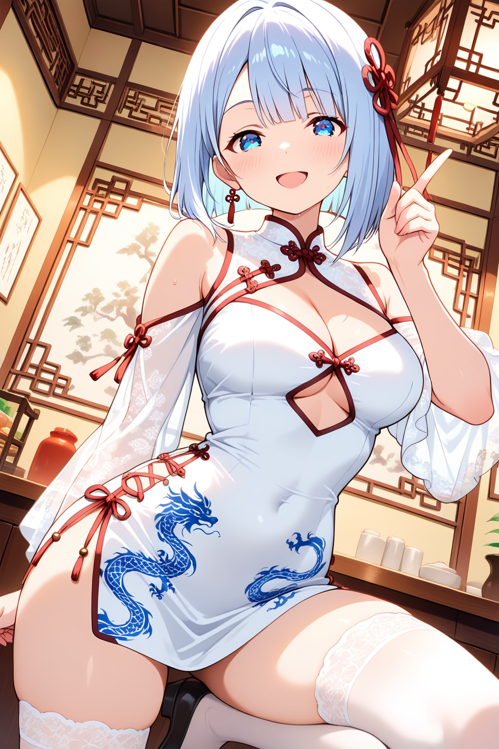 Tease in Silk | の人気AIイラスト・グラビア