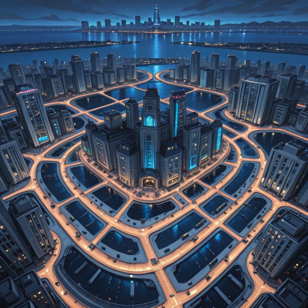 融合都市 | の人気AIイラスト・グラビア