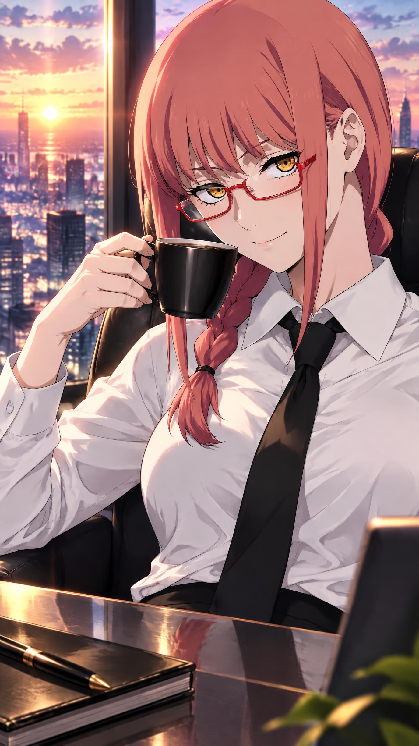 夕暮れのマキマ from チェンソーマン | の人気AIイラスト・グラビア