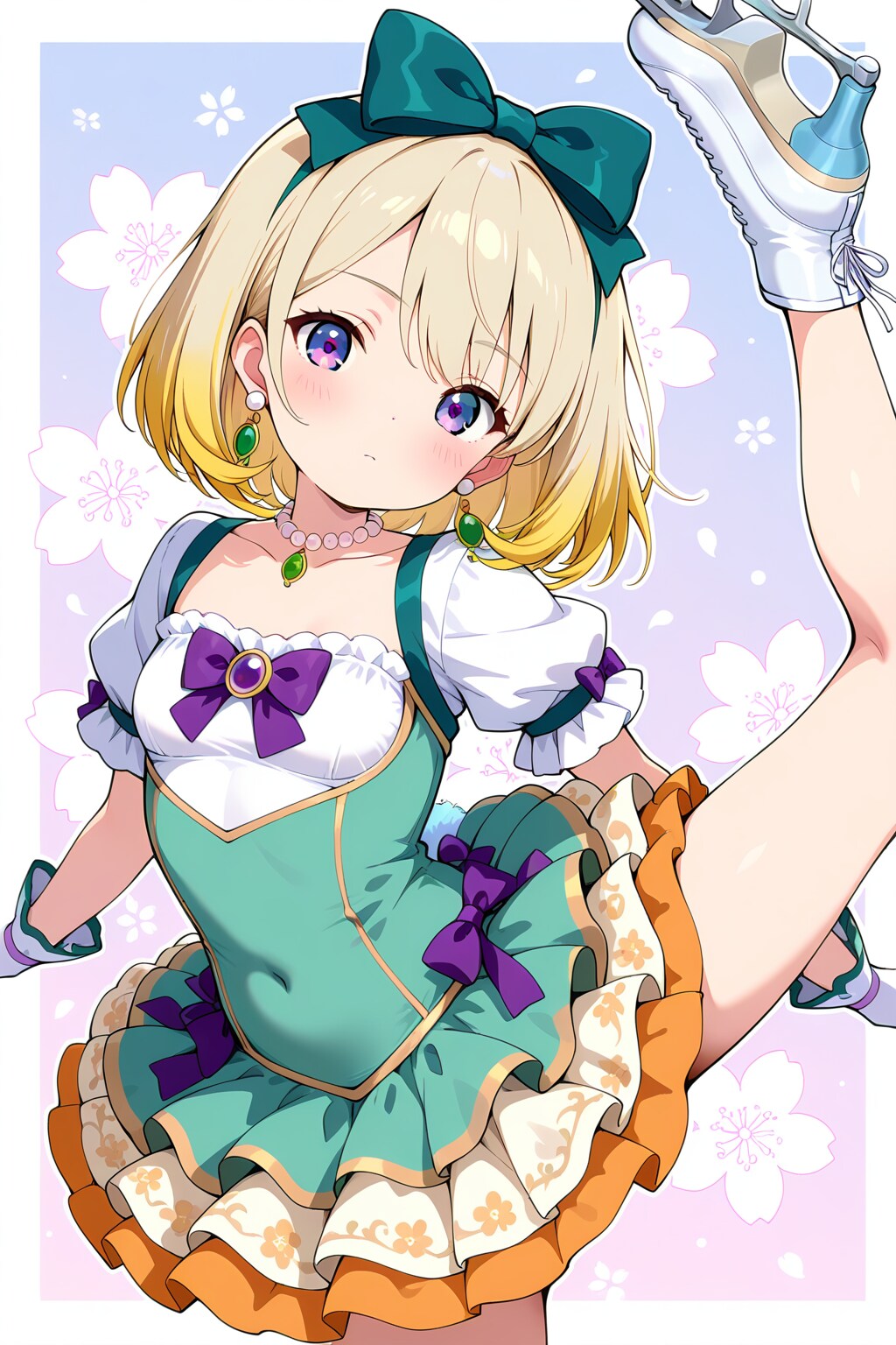 ロココ×スケート衣装② | の人気AIイラスト・グラビア