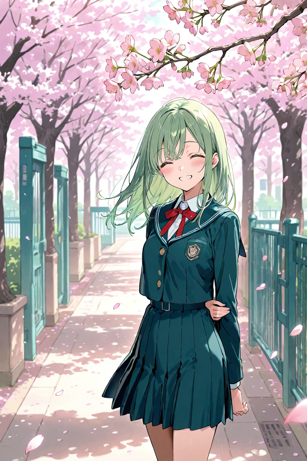 新しい学校生活 | の人気AIイラスト・グラビア