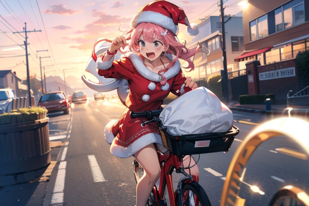 急がないとみんな起きてきちゃう〜