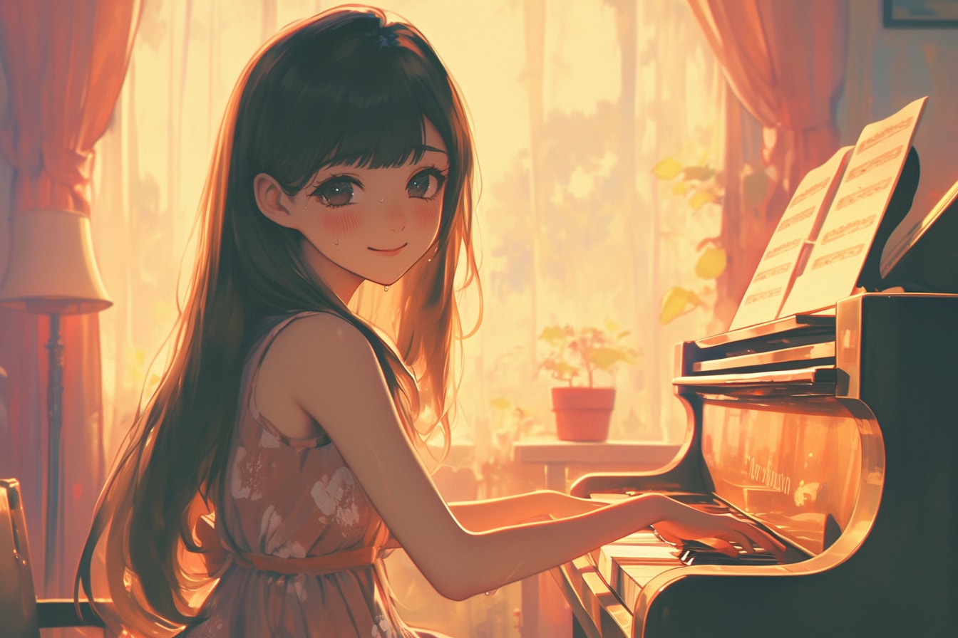 ピアノ少女🎹✨05