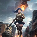 戦場を駆ける少女たち 2枚目