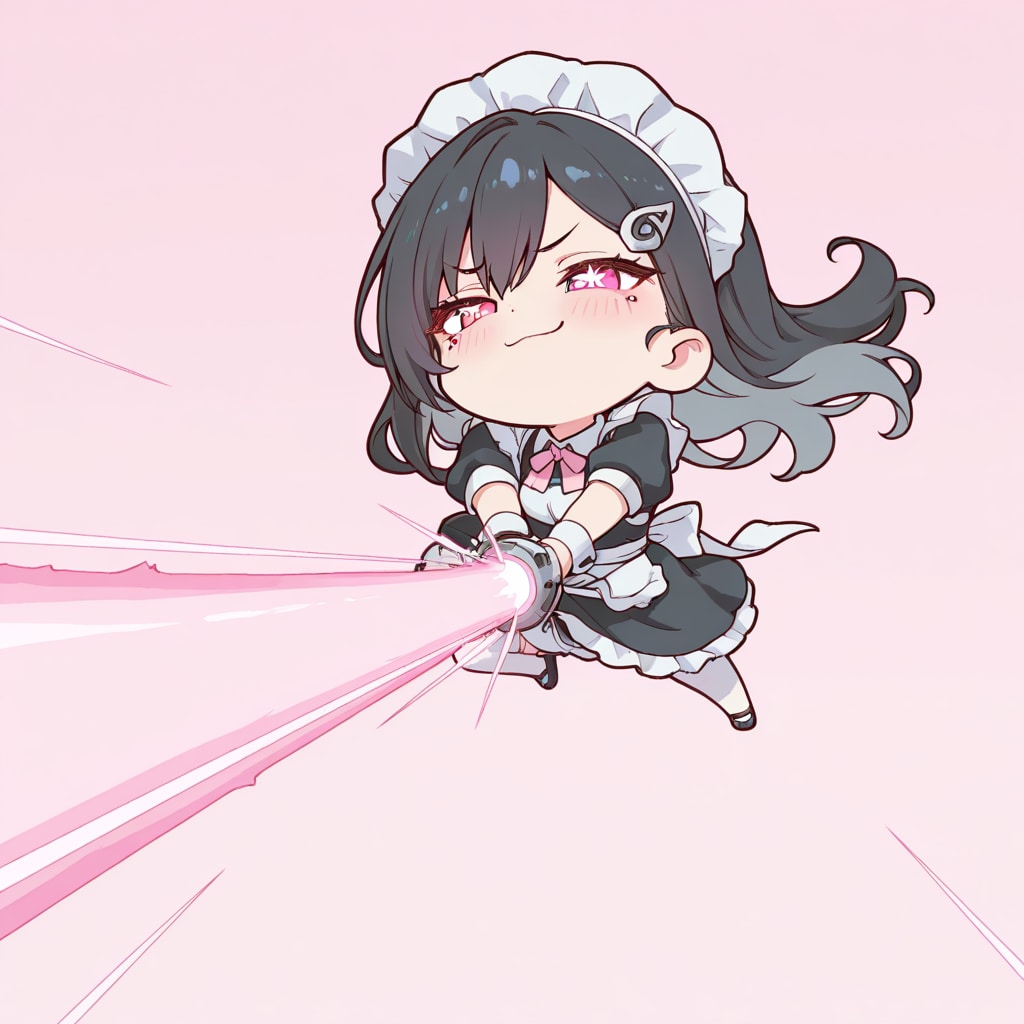 失敗ビームメイドさん