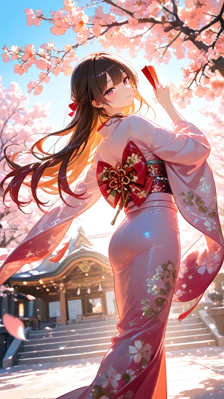 扇子女子 | の人気AIイラスト・グラビア