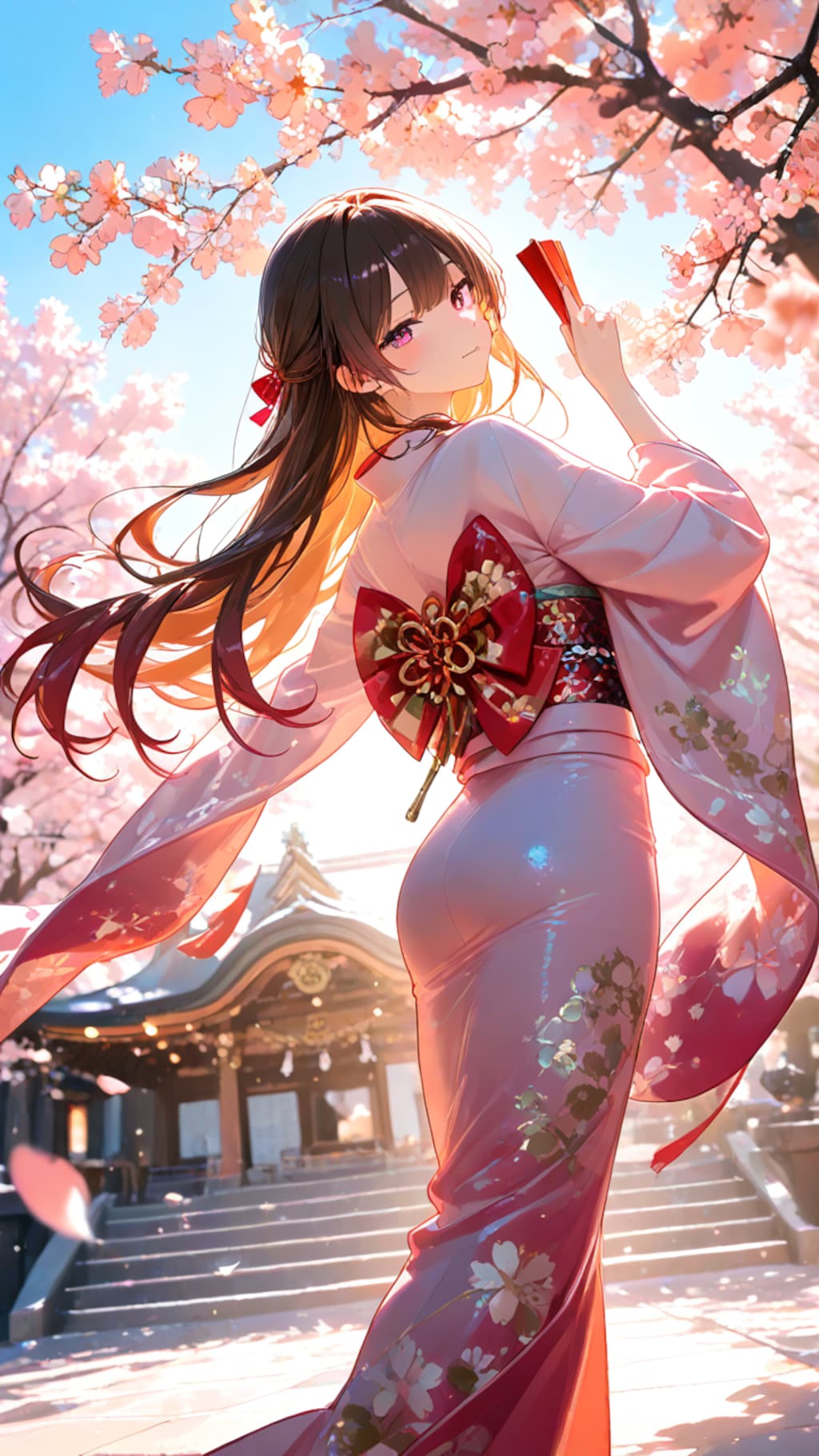 扇子女子