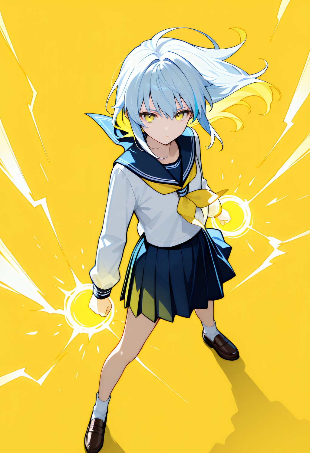 雷のセーラー拳