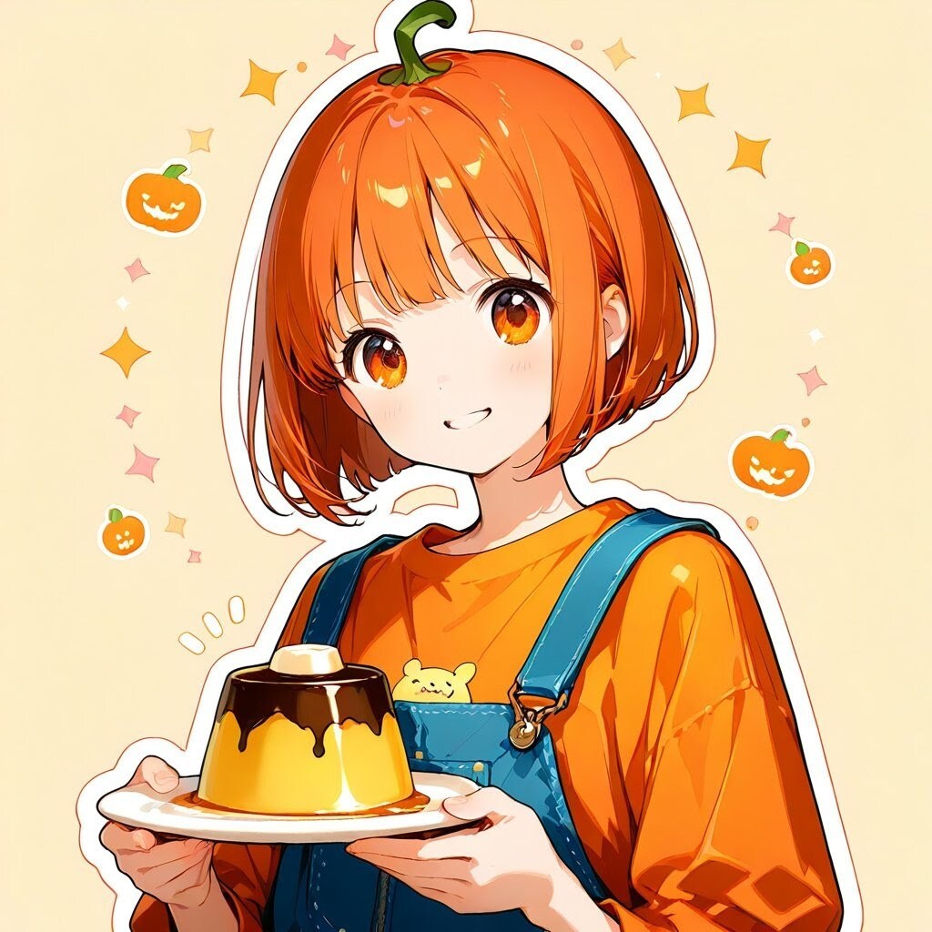 プリンを食べました🎃