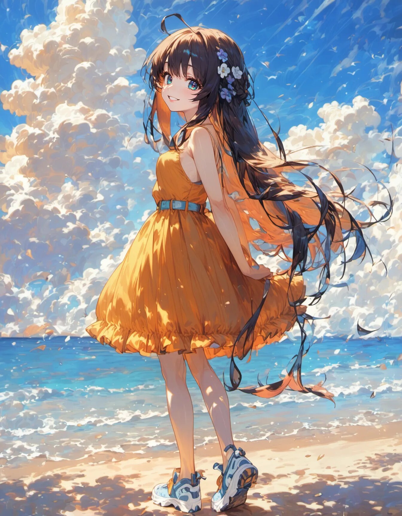 Whispers of the Ocean Breeze | の人気AIイラスト・グラビア