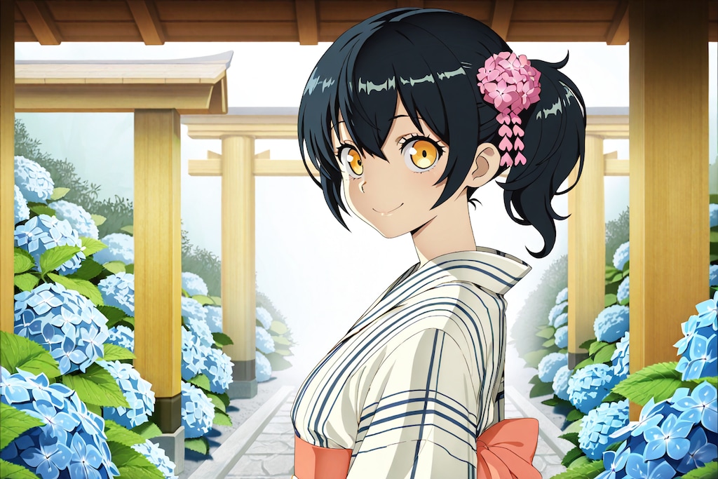 紫陽花