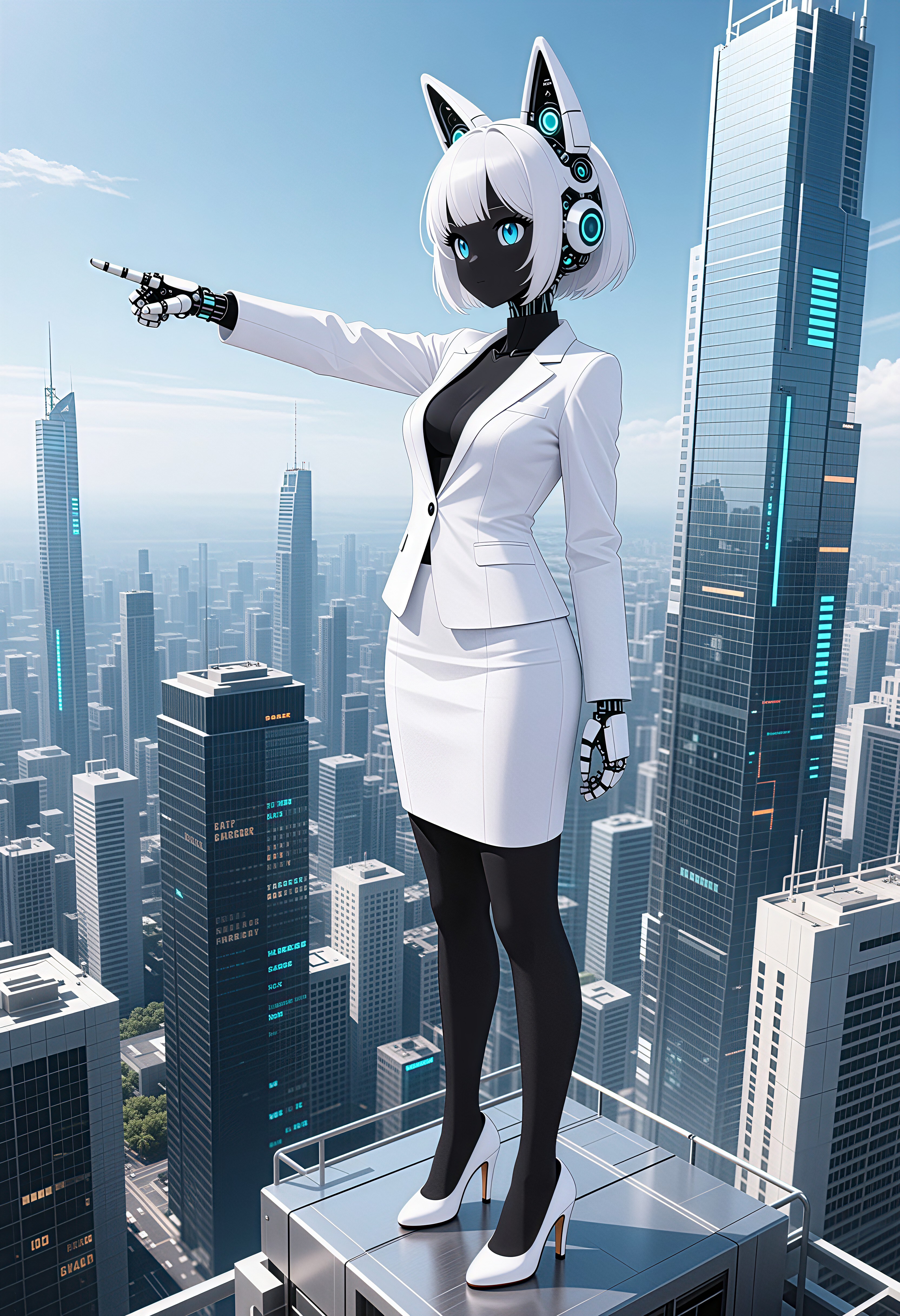 メカ娘3529号 | の人気AIイラスト・グラビア