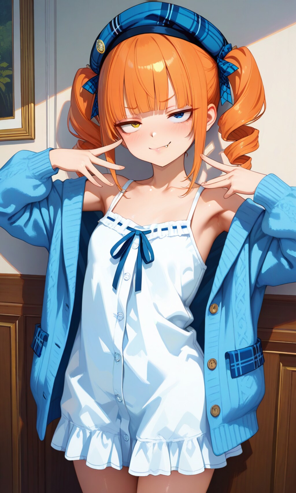 お嬢様のファッションショー