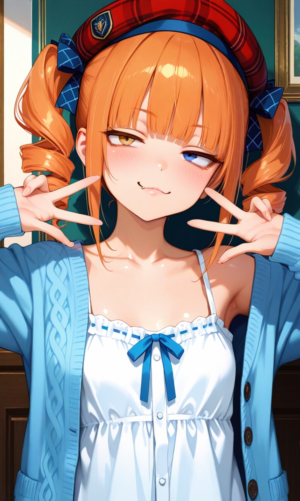 お嬢様のファッションショー