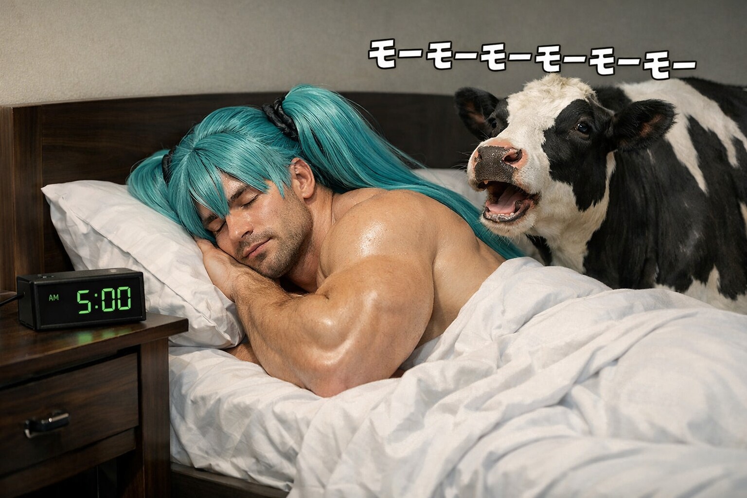 モーニングコール(04/11) | の人気AIイラスト・グラビア