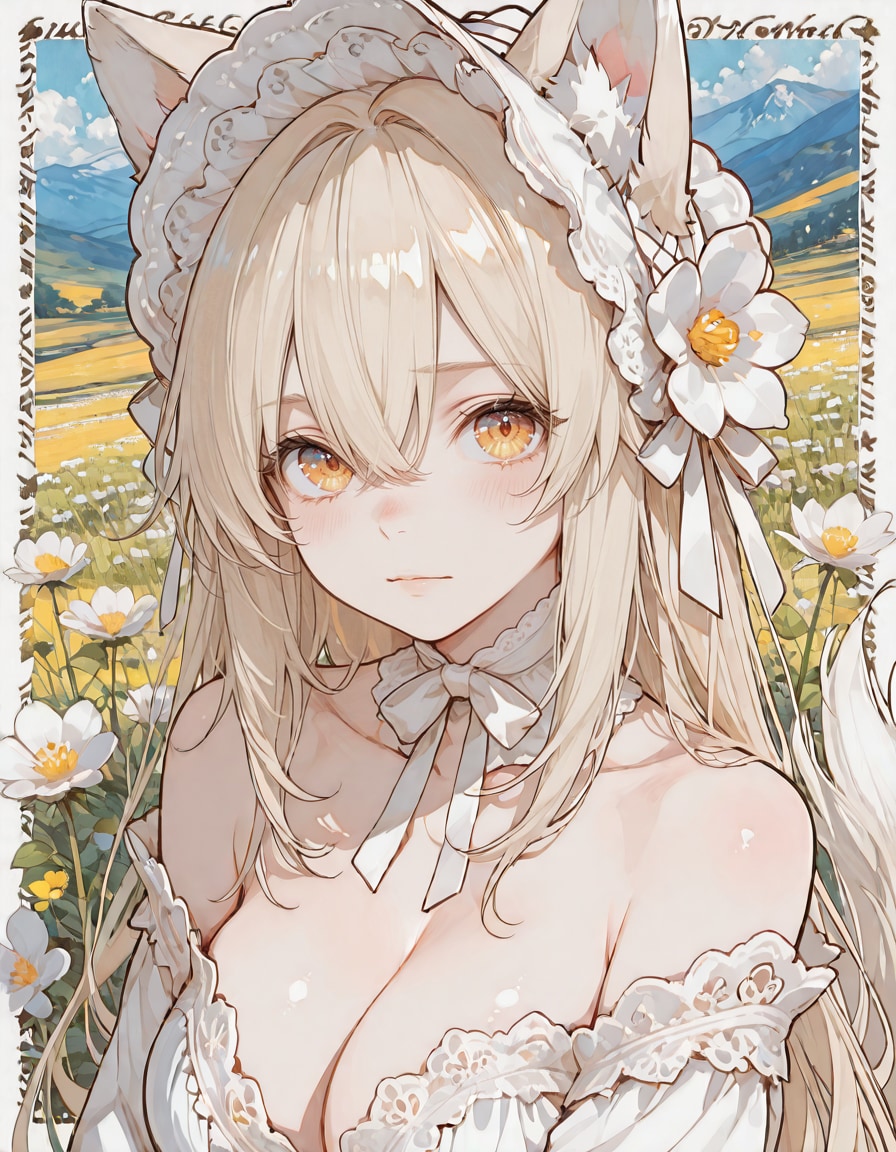 けもみみ娘 | の人気AIイラスト・グラビア