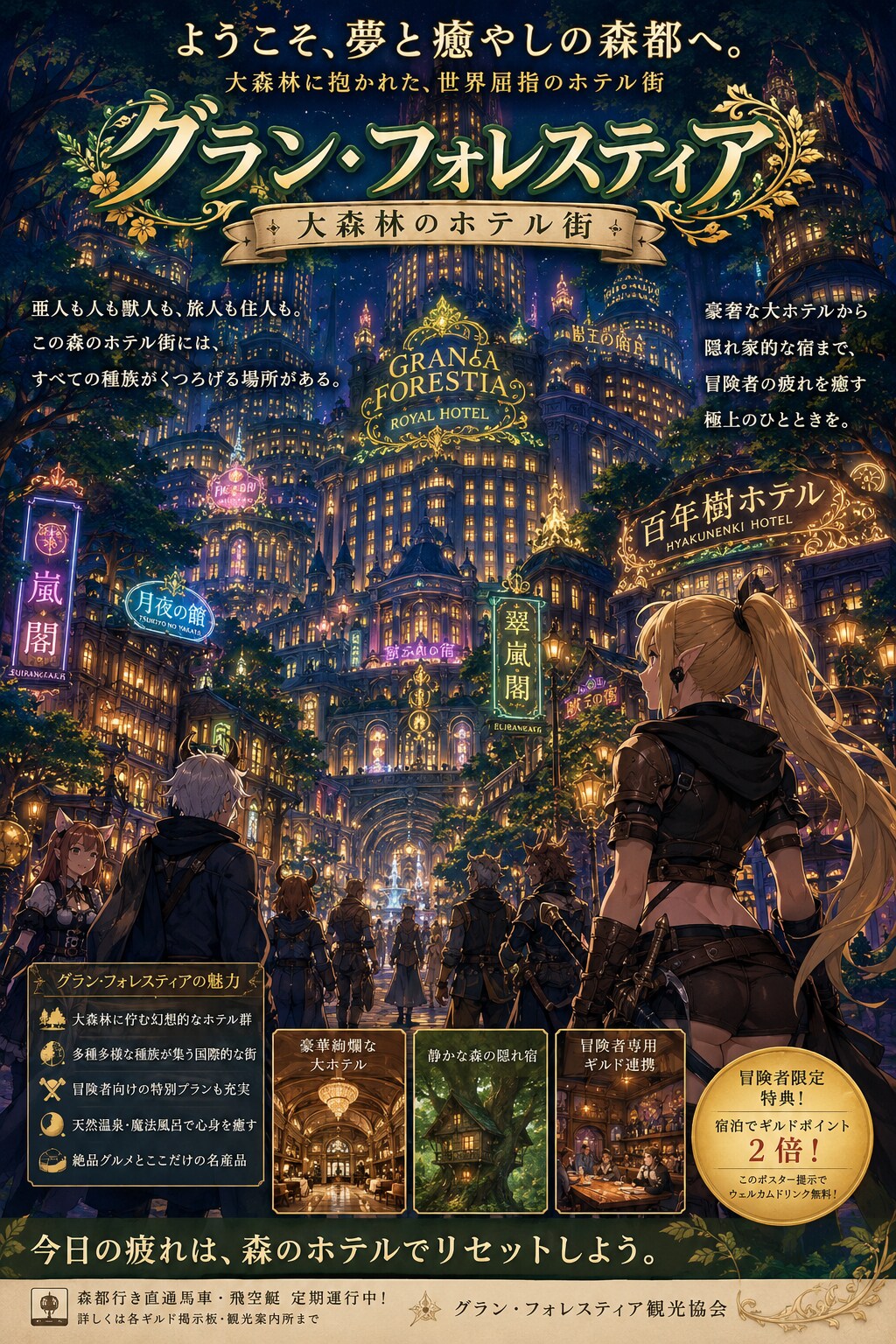「FORESTIA ─ 森を抜けると、ホテル街でした。 ─」