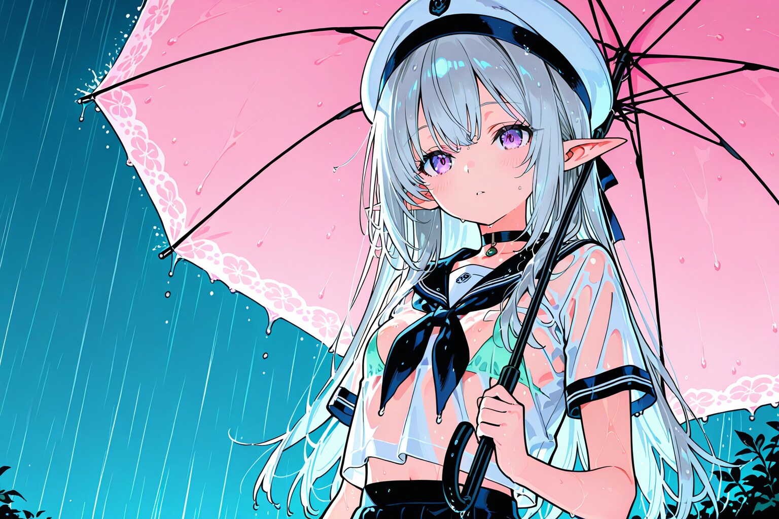 冷たい雨