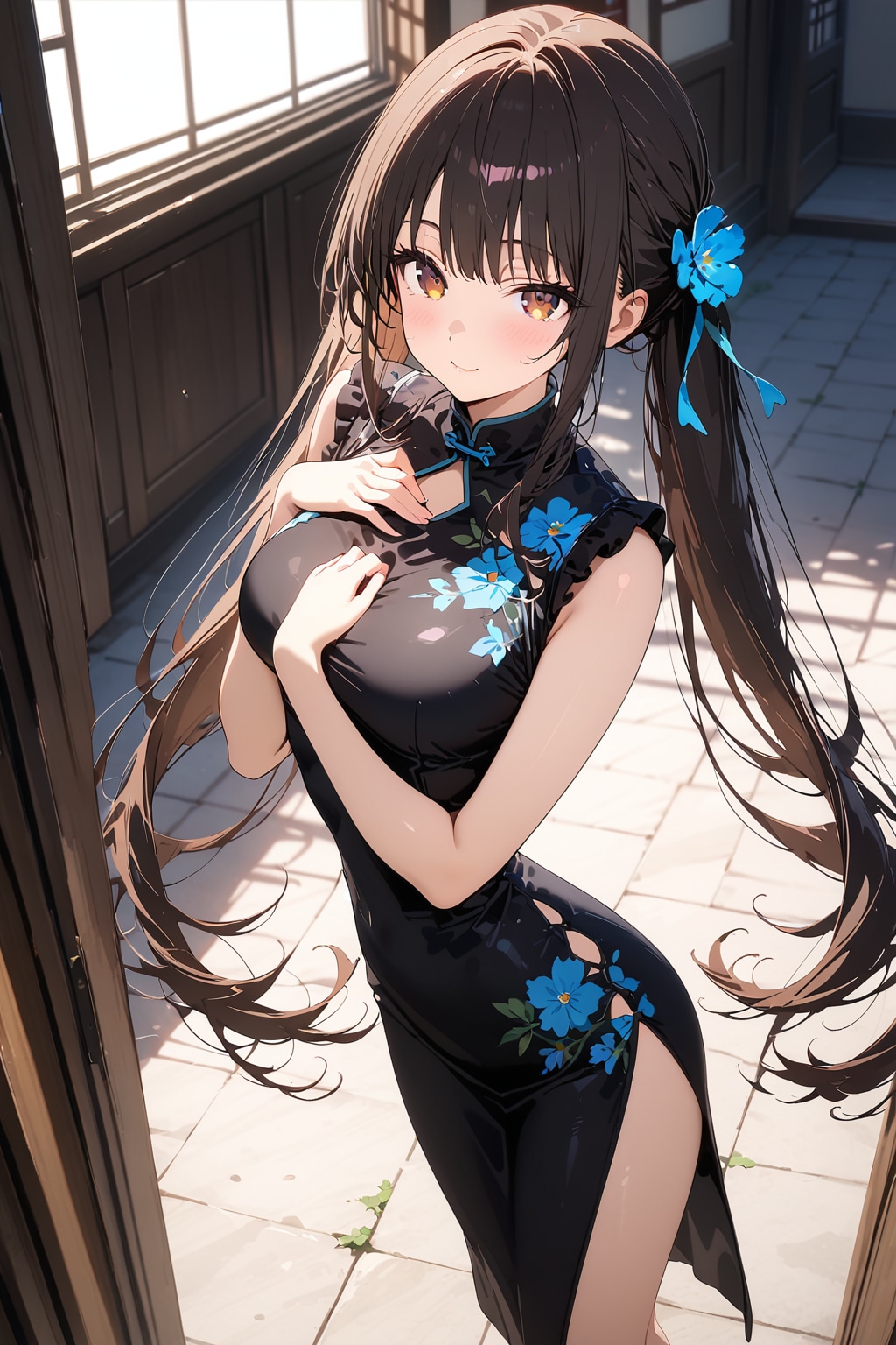 チャイナドレスの少女（HALO）