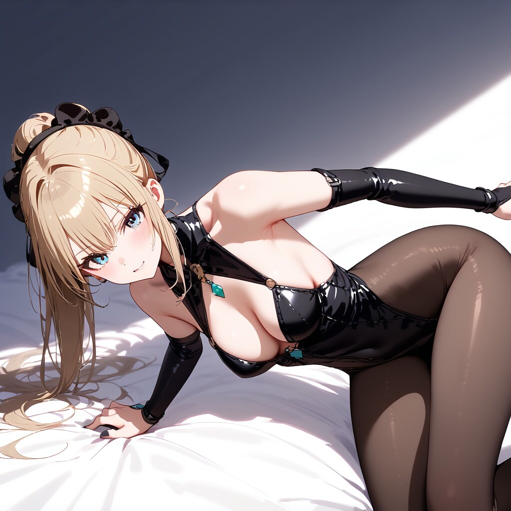 ボディスーツの美女
