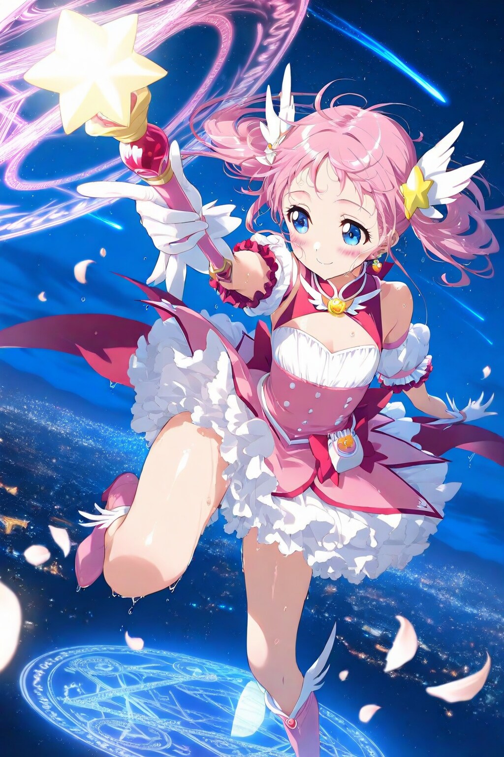 魔法少女まほうショウジョ | の人気AIイラスト・グラビア