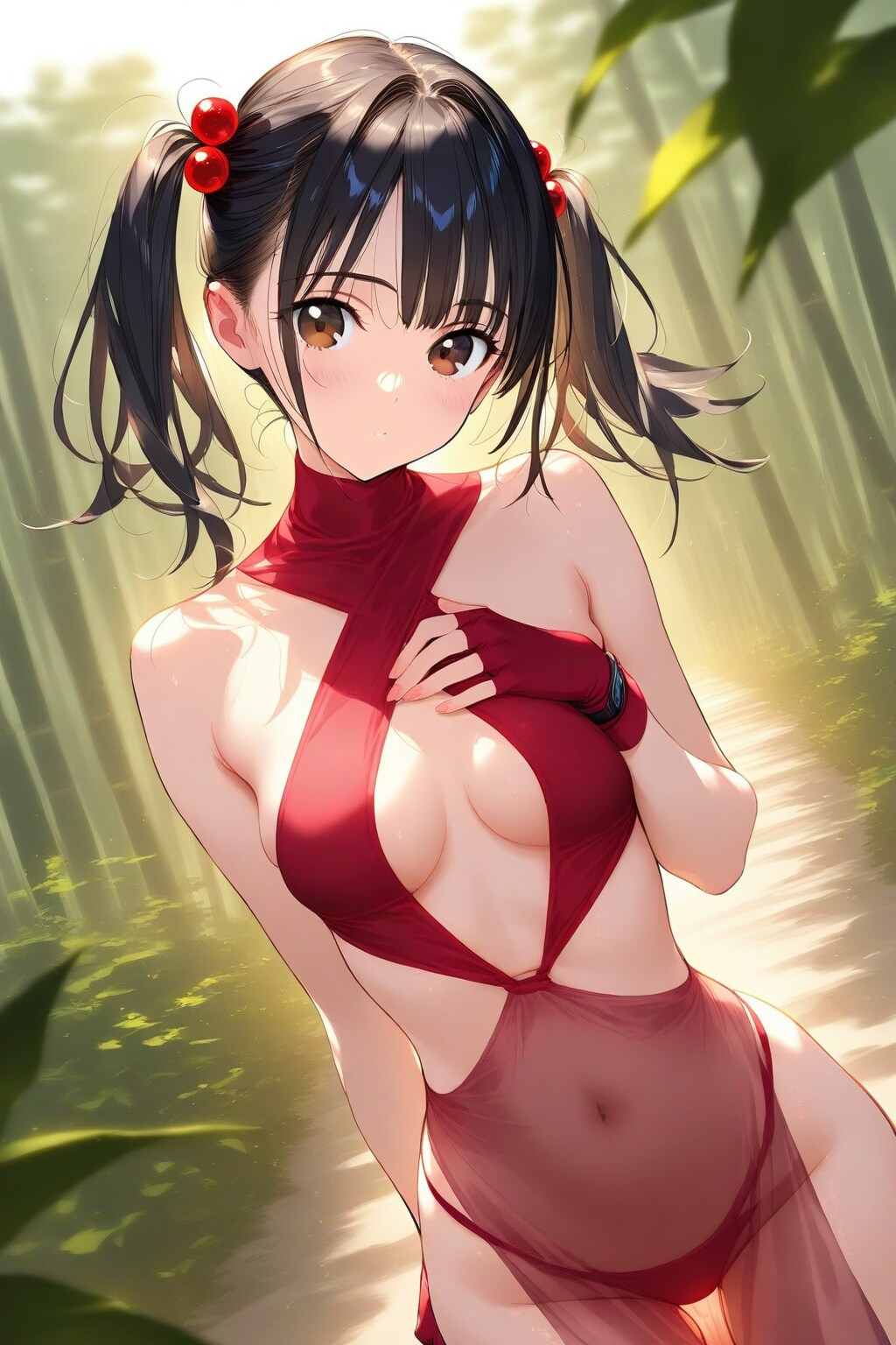 武闘家さん_Eあぶなっかしい水着(踊り子バージョン)
