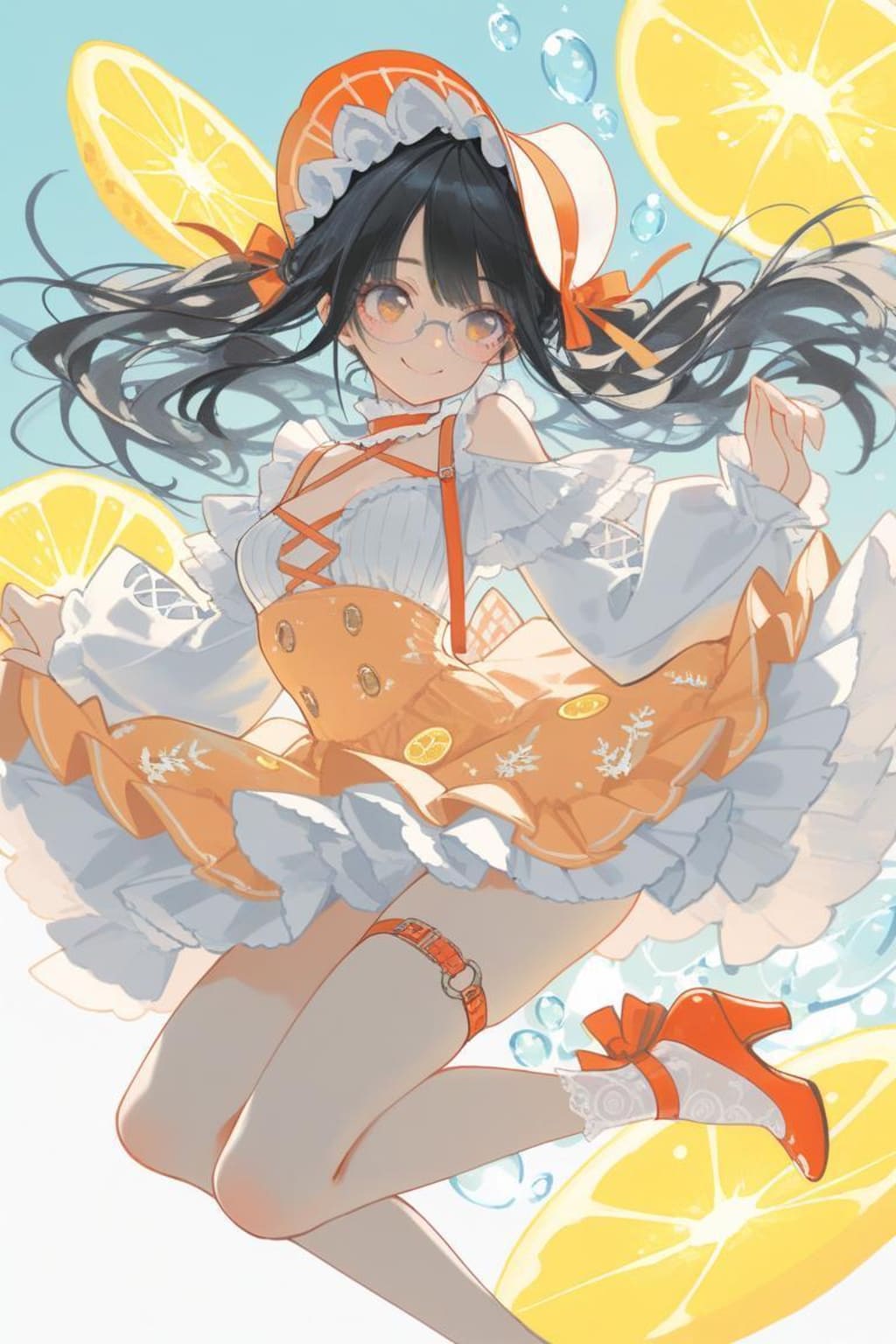 <うちの子ちゃん>🍓🍑🍊🍋🍇