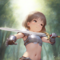ビキニアーマーの女戦士ちゃん 2枚目