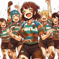 🏉泥まみれの女子ラグビー 143 8枚目