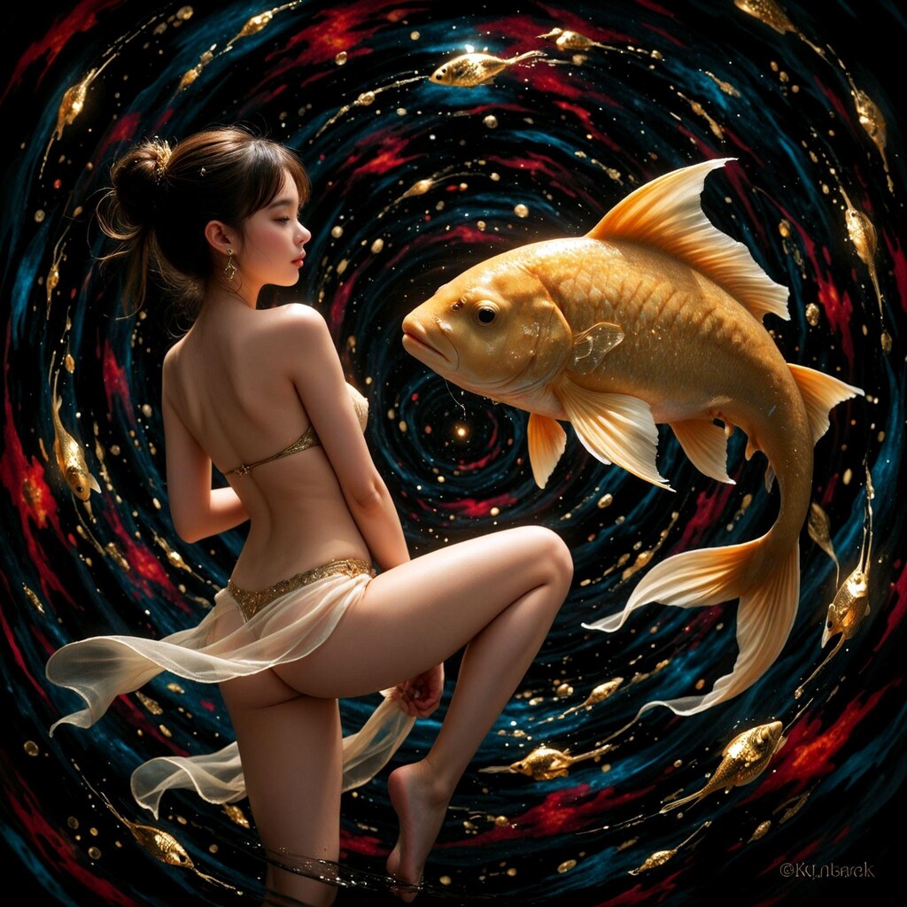 身体アート　海