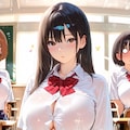 隠しきれないボリューム 2枚目