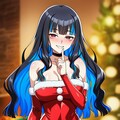 クリスマスプレゼント宅配サンタコスプレ湿度高い人妻 3枚目