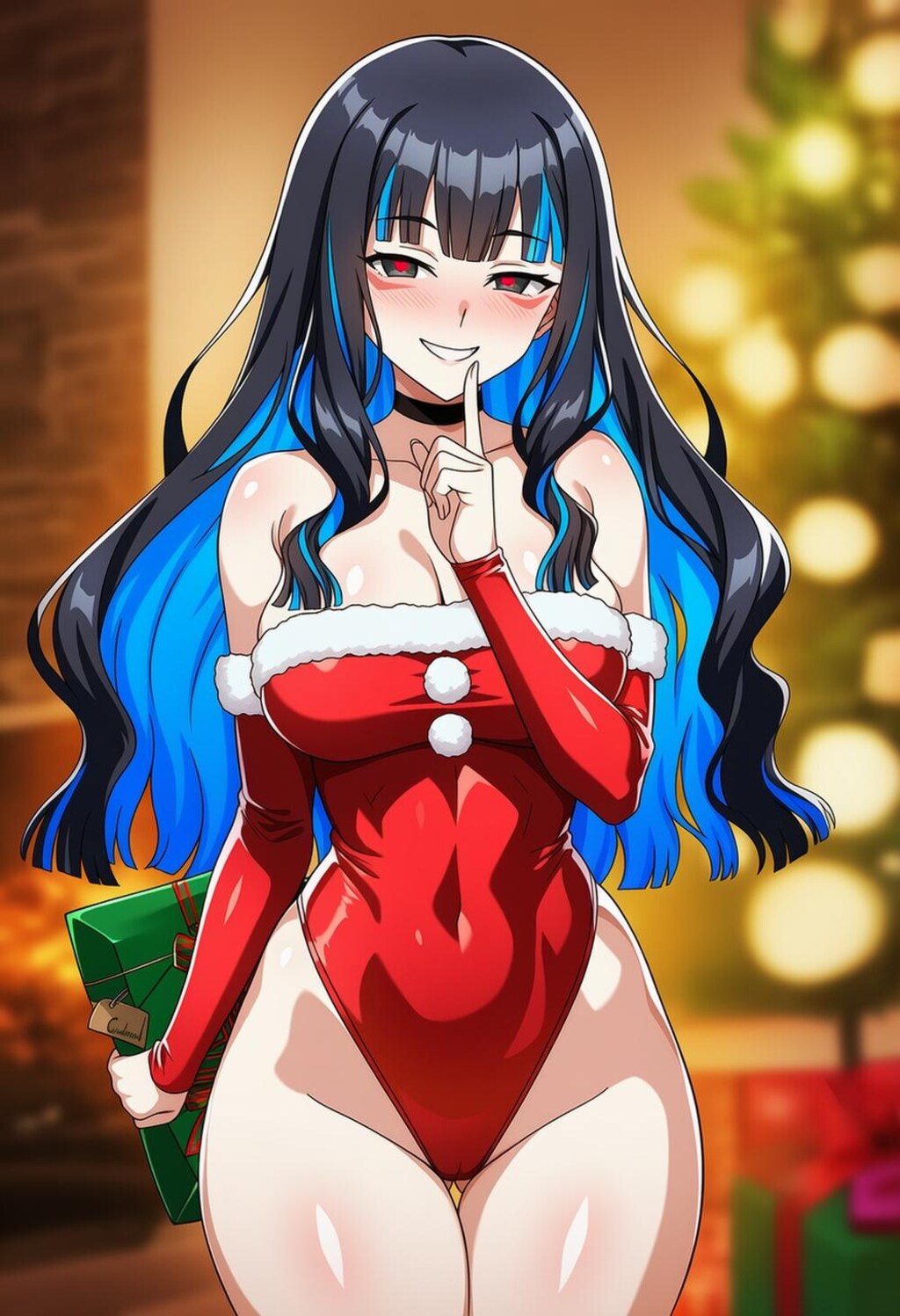 クリスマスプレゼント宅配サンタコスプレ湿度高い人妻