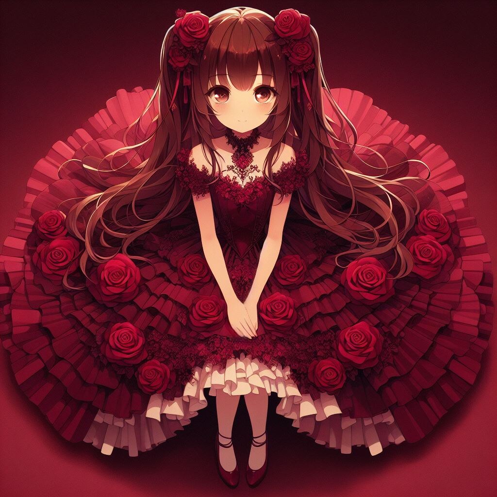 薔薇のドレス🌹